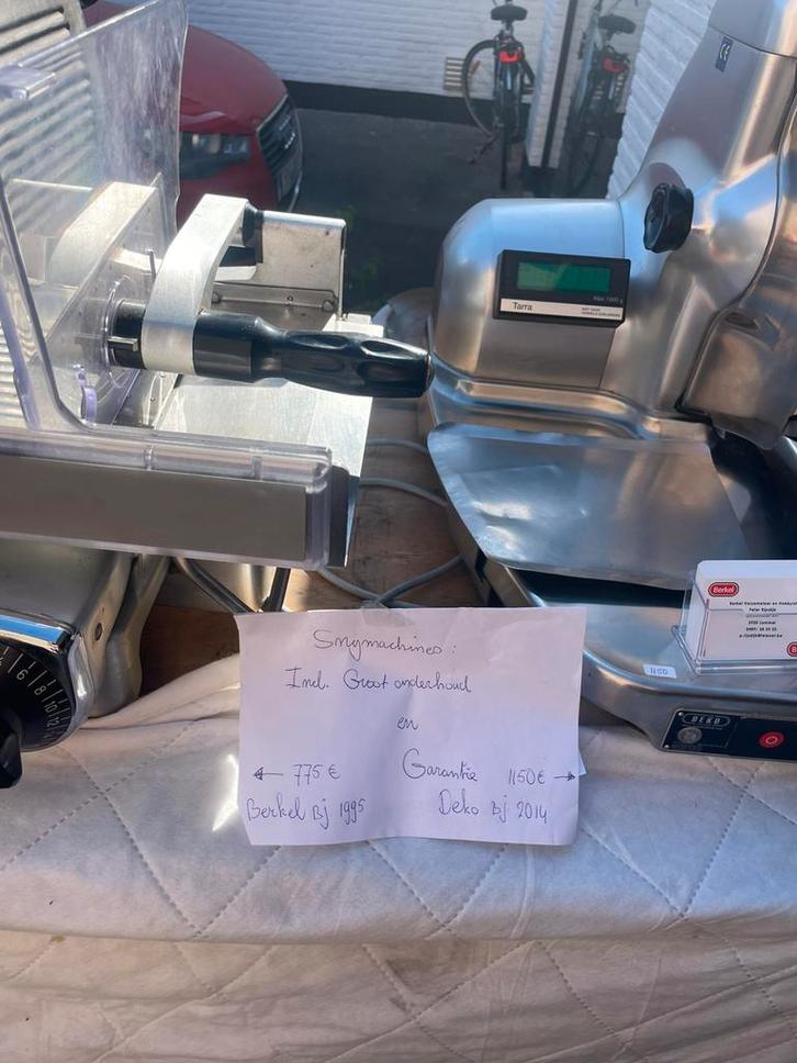Berkel en Deko snijmachine, Elektronische apparatuur, Overige elektronische apparatuur, Refurbished, Ophalen