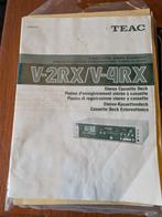 originele handleiding teac v-2rx/v-4rx, Ophalen