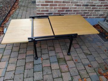 salontafel industrieel verlengbaar naar 160 cm beschikbaar voor biedingen