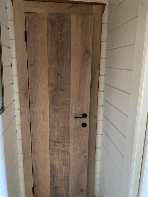 NIEUW halfmassief eiken paneeldeur, Doe-het-zelf en Bouw, Deuren en Vliegenramen, Nieuw, Binnendeur, Minder dan 200 cm, Minder dan 80 cm