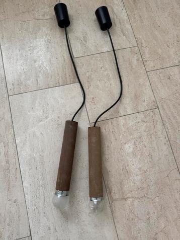  Twee vintage hofmeister hanglampen- leuchten beschikbaar voor biedingen