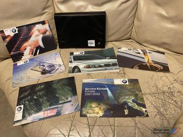 Bmw E39 onderhoudsmap blanco facelift 5-serie handleiding 54 beschikbaar voor biedingen