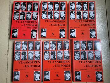 Vlaanderen in uniform 6-delig, Enlèvement ou Envoi, Comme neuf, Jan Vincx