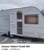 Caravan Tabbert Vivaldi 480, Omvormbare zithoek, Tabbert, Kachel, Particulier