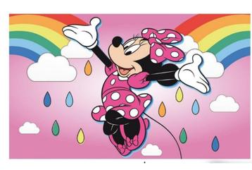 Minnie Mouse Badmat / Vloerkleed - Rainbow - Disney beschikbaar voor biedingen