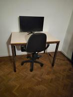 Desk and chair (screen not included), Maison & Meubles, Bureaux, Enlèvement