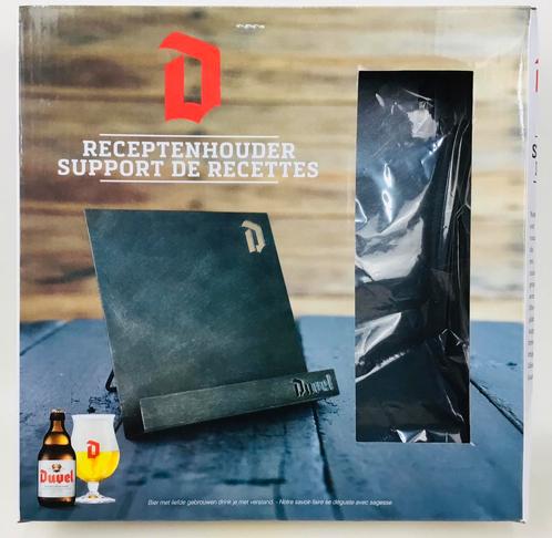 Duvel receptenhouder Nieuw in doos, Verzamelen, Biermerken, Nieuw, Duvel, Ophalen of Verzenden
