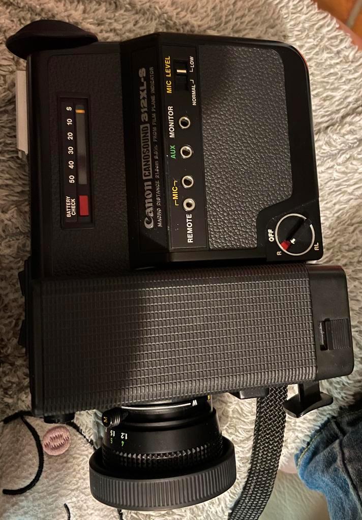 Appareil photo Canon Canosound 312 XL-S 8 mm, TV, Hi-fi & Vidéo, Caméscopes analogiques, Caméra, Enlèvement