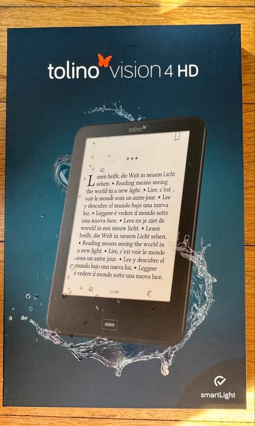 Tolino Vision 4 HD, Computers en Software, E-readers, Zo goed als nieuw, 8 GB, Touchscreen, Ophalen of Verzenden