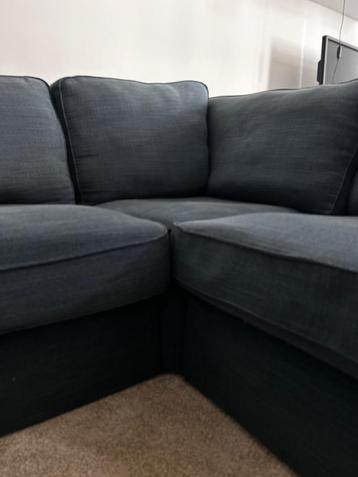 Canapé d’angle IKEA KIVIK 5 places + repose-pied avec rangem beschikbaar voor biedingen