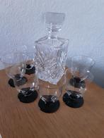Gelazenset art deco style  , karaf  maison du monde, Verzamelen, Ophalen, Zo goed als nieuw