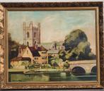 Huile sur toile signe Armand Massonet, Ophalen