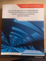 Quality management for organizational, Livres, Livres d'étude & Cours, Enlèvement
