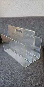 Onbekend - Vintage Design Tijdschriften Houder plexiglas, Enlèvement ou Envoi