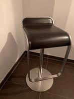 1 Lapalma barkruk LEM – bruin - verstelbaar, Huis en Inrichting, Barkrukken, Ophalen, In hoogte verstelbaar, 60 tot 90 cm, Zo goed als nieuw