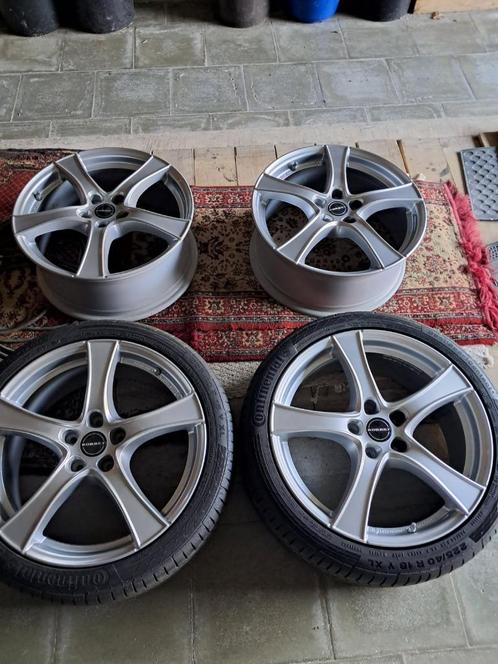 Velgen 18/20 duim  4 velgen Borbet 18 duim 5/112 - 7.5/18 ET, Auto-onderdelen, Banden en Velgen, Velg(en), Gebruikt, Ophalen