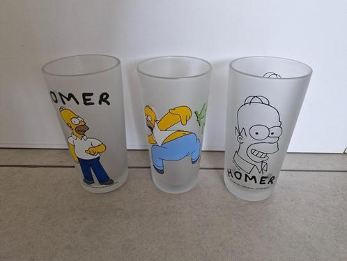 glazen Homer Simpson €5 per stuk, Verzamelen, Stripfiguren, Zo goed als nieuw, Gebruiksvoorwerp, Overige figuren, Ophalen of Verzenden