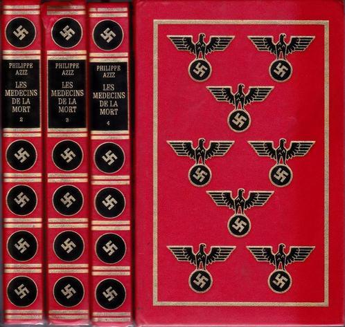 LES MEDECINS DE LA MORT ( Philippe AZIZ ) 4 volumes complet, Boeken, Oorlog en Militair, Zo goed als nieuw, Landmacht, Tweede Wereldoorlog