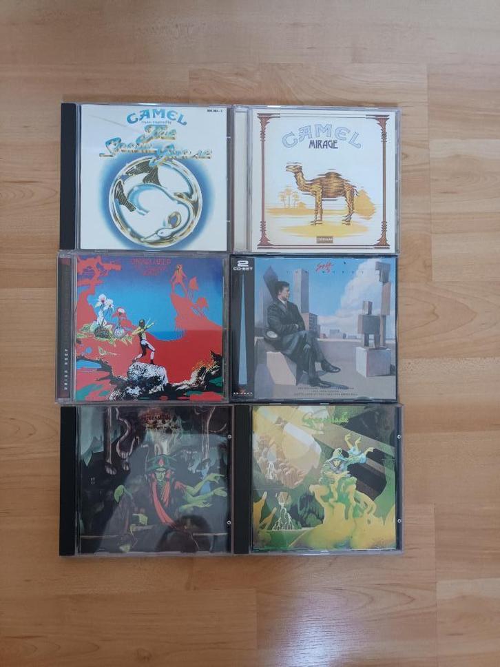 6 CDs - progressive rock, Cd's en Dvd's, Cd's | Rock, Gebruikt, Progressive, Ophalen of Verzenden