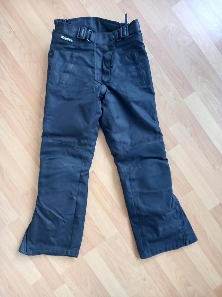 Roleff zwarte vrouwen motorbroek - smal, Motoren, Kleding | Motorkleding, Broek | textiel, Dames, Tweedehands, Ophalen of Verzenden