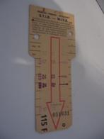 Ancienne carte de tram Bruxellois de la S.T.I.B. Etat impecc, Collections, Comme neuf, Autres types, Tram, Enlèvement ou Envoi
