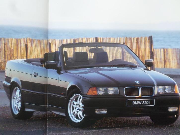 BMW 318i 320i 325i E36 Cabrio 1994 Brochure - FRANS, Boeken, Auto's | Folders en Tijdschriften, BMW, Ophalen of Verzenden