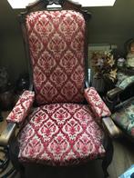 Oude zetel, stoel, Huis en Inrichting, Stoelen, Ophalen