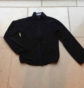 zwarte meisjes fleece, maat: 10 à 12 jaar beschikbaar voor biedingen