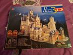 Puzzle 3D + LED - 836 pièces- château de Neuschwanstein, Comme neuf, 500 à 1500 pièces, Puzzle, Enlèvement
