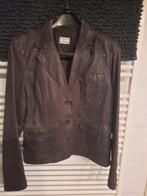 Veste en cuir marron taille Xl, Taille 46/48 (XL) ou plus grande, Comme neuf, Brun, Enlèvement