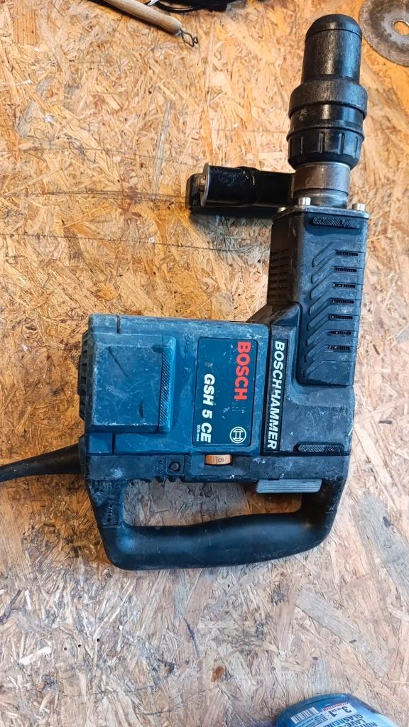 Marteau piquer Bosch GSH 5 CE, Bricolage & Construction, Outillage | Foreuses, Utilisé, Marteau perforateur et/ou Marteau piqueur