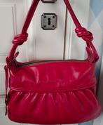 Originele handtas Nathan fushia leder hot pink, Handtassen en Accessoires, Tassen | Damestassen, Ophalen of Verzenden, Zo goed als nieuw