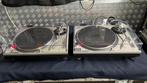 2x Technics SL1200MK2 geserviced., TV, Hi-fi & Vidéo, Tourne-disques, Réglage pitch, Tourne-disque, Comme neuf, Enlèvement