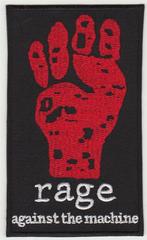 Rage Against the Machine stoffen opstrijk patch embleem, Verzenden, Nieuw, Kleding