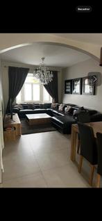 Italiaanse lounge!!! 7 stoelen te koop, Huis en Inrichting, Ophalen, Zo goed als nieuw, Leer, Italien