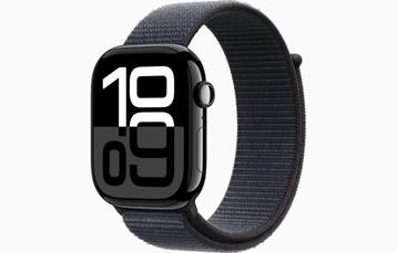 Apple Watch Series 10 cellular 4G 46mm Zwart Sport Loop beschikbaar voor biedingen