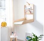 Opvouwbare luiertafel/wandcommode in hout, Kinderen en Baby's, Minder dan 75 cm, 70 cm of meer, Zo goed als nieuw, Commode