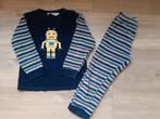 Pyjama jongen in velours met robot, merk Eskimo, 4 jaar, Kinderen en Baby's, Ophalen, Eskimo, Jongen, Nacht- of Onderkleding