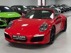 Porsche 911 -2 Targa 4 PDK 3.0 Turbo 370 Cv Full Option Blac, Auto's, Porsche, Automaat, 4 zetels, Gebruikt, Cabriolet