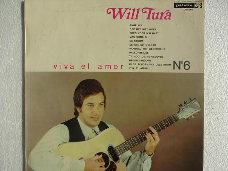 Will Tura - No 6 Viva El Amor (1970), Cd's en Dvd's, Vinyl | Nederlandstalig, Ophalen of Verzenden