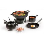 Domo Wok & fondue set 4 in 1, Elektronische apparatuur, Gourmetstellen, Ophalen, Zo goed als nieuw