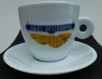 Jules Destrooper  wafeltjes 1 kopje en 1 schoteltje, Ophalen of Verzenden, Zo goed als nieuw, Overige materialen, Kop en/of schotel