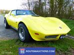Chevrolet Corvette C3 Stingray T-top | 1974 | Route 66 Aucti, Auto's, Chevrolet, Zwart, Bedrijf, Handgeschakeld