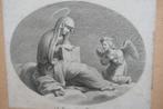 Gravure 18de eeuw - S. Francisca Romana, Antiek en Kunst, Ophalen of Verzenden