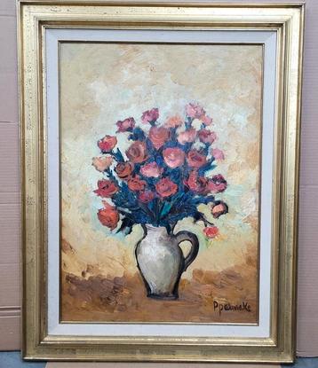 Paul PERMEKE,  vaas met bloemen beschikbaar voor biedingen