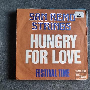 45T San Remo Strings - Hungry for love
