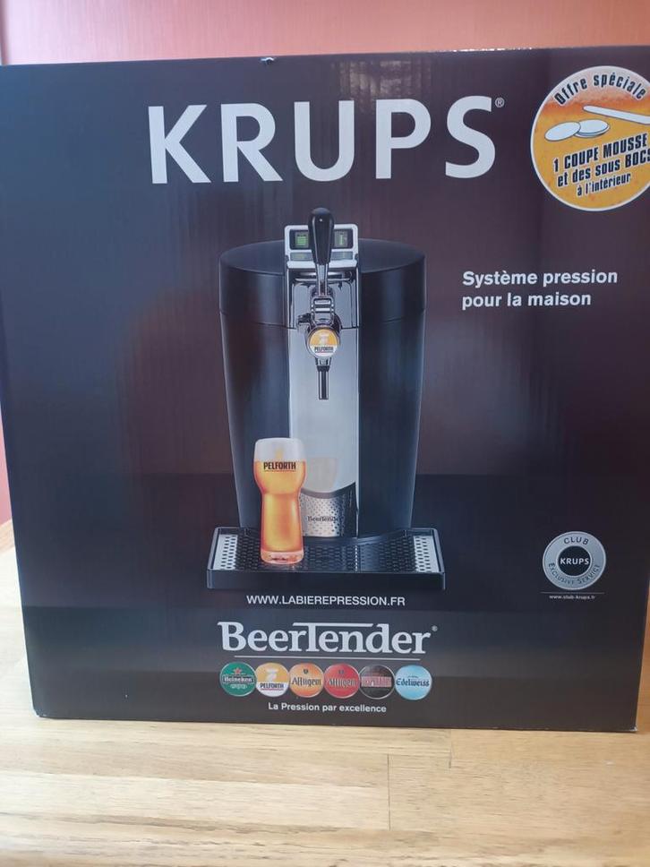 Machine à bière beertender kraft, Elektronische apparatuur, Thuistapinstallaties, Krups, Ophalen of Verzenden