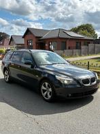 Bmw 525d EXPORT goed lezen !!, Auto's, Automaat, Achterwielaandrijving, Zwart, Xenon verlichting