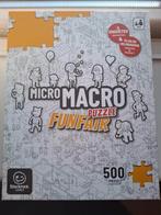 MICRO MACRO - PUZZLE FUNFAIR, Trois ou quatre joueurs, Enlèvement ou Envoi, Comme neuf, Blackrock games
