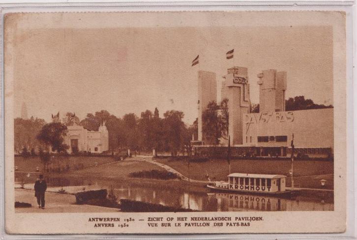 Postkaart – Wereldtentoonstelling 1930 – Nederland, Verzamelen, Postkaarten | België, Ongelopen, Antwerpen, 1920 tot 1940, Ophalen of Verzenden